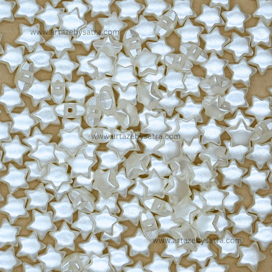 Star Plastic Pearl Beads | PPB116