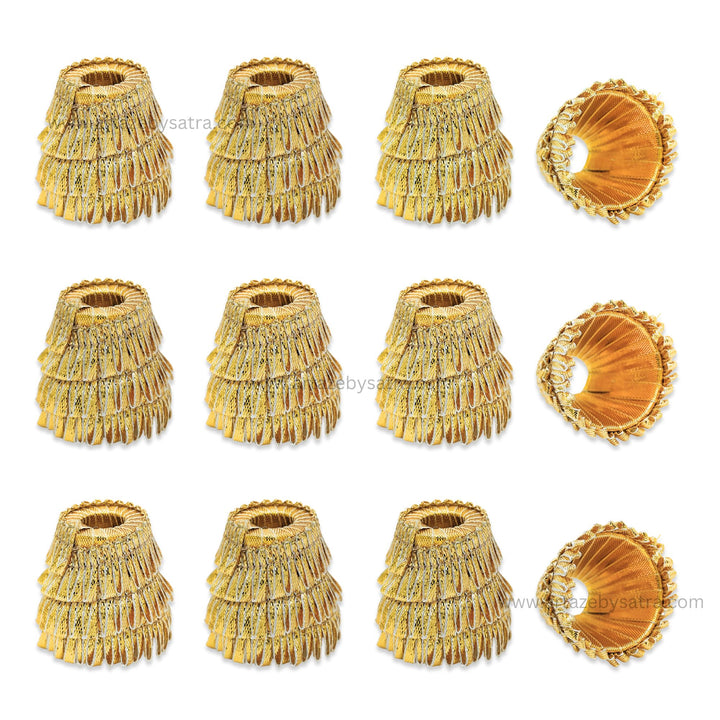 Gota Patti Decoration Items | Size : 45mm | Qty : 6pcs