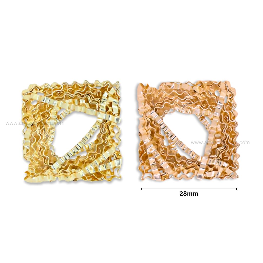 Wire Jewellery Design | Size : 28mm | 10pcs | WR09