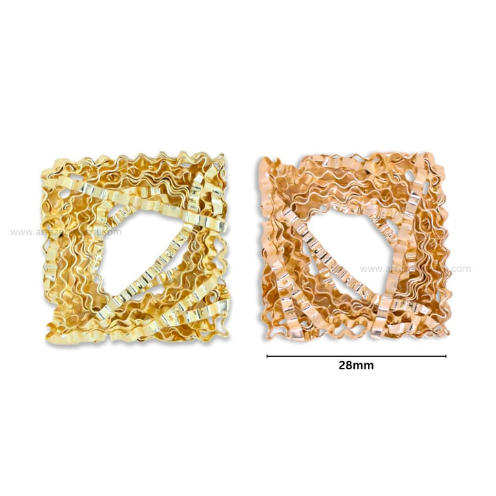 Wire Jewellery Design | Size : 28mm | 10pcs | WR09