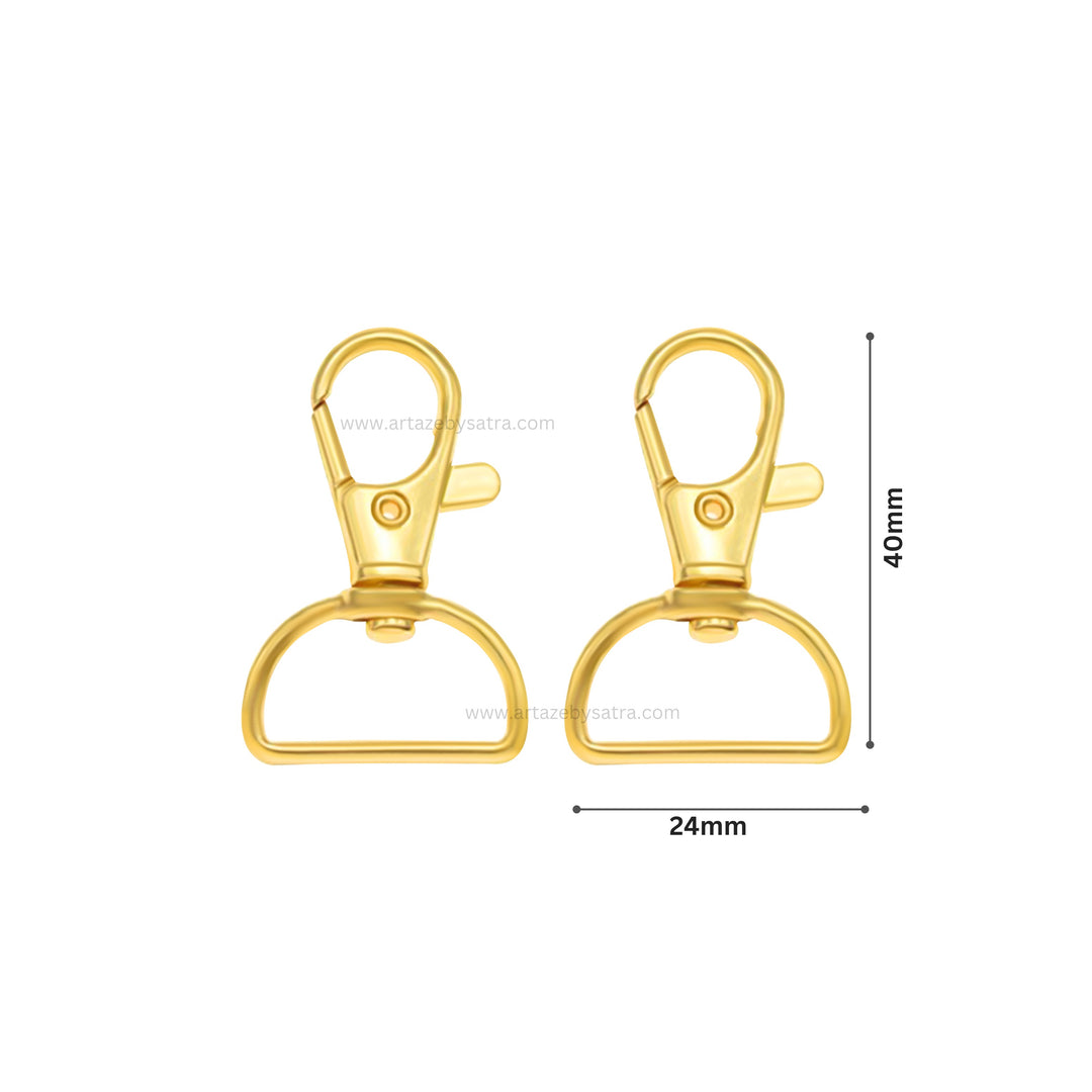 Lobster Claw Clasp | Size : 40mm | 10pcs | BF24