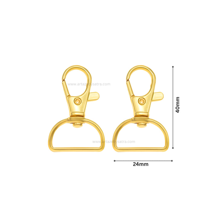 Lobster Claw Clasp | Size : 40mm | 10pcs | BF24