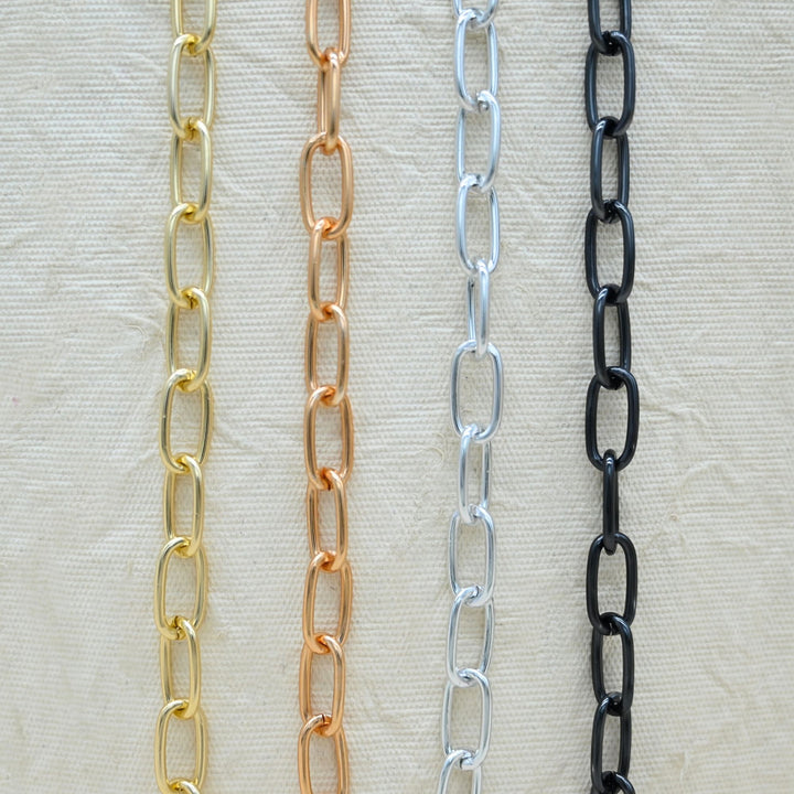 Aluminium Chain | Size : W-8mm,10mm | Qty : 1mtr | JT-19-35-40