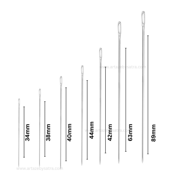 Hand Sewing Needle Qty : 25pcs