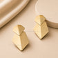 Geometric Brushed Statement Buckle | Qty : 2pcs