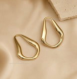 Sculptural Scarf Ring & Link Connector | Qty : 2pcs