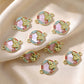 Bal Gopal Rakhi Connector Charm | Size : 18mm | Qty : 10pcs | CHE163