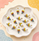 Spinning Top Charm Pendant | Size : 19mm | Qty : 1pc | CHE175
