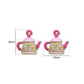 Pink Teapot Charm Pendant | Size : 15mm | Qty : 1pc | CHE178
