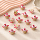 Pink Teapot Charm Pendant | Size : 15mm | Qty : 1pc | CHE178