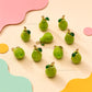Pear Fruit Charm Pendant | Size : 19mm | Qty : 1pc | CHE195