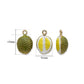 Jackfruit Fruit Charm Pendant | Size : 17mm | Qty : 1pc | CHE187