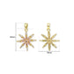 Pink Starburst Flower Anti-Tarnish Charm | Size : 25mm | Qty : 1pc |CHL182