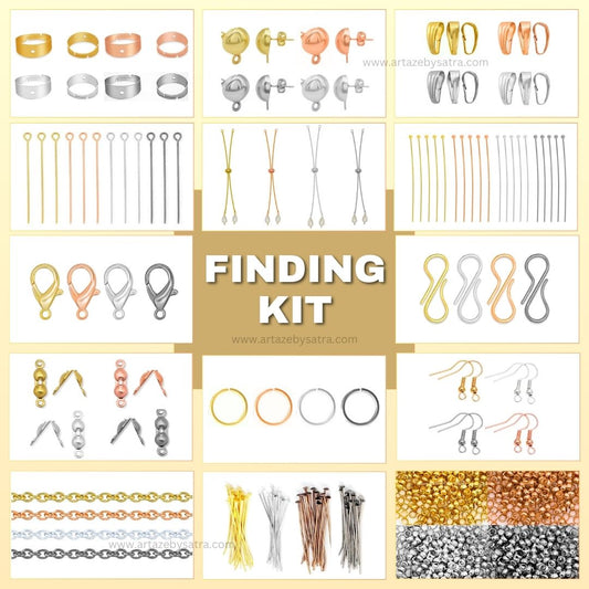 Jewellery Making Raw Material Kit | Beginners Kit | BC11