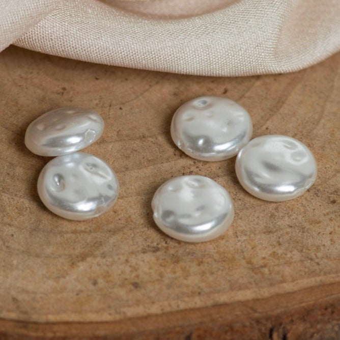 Uncut Flat Round Beads ki