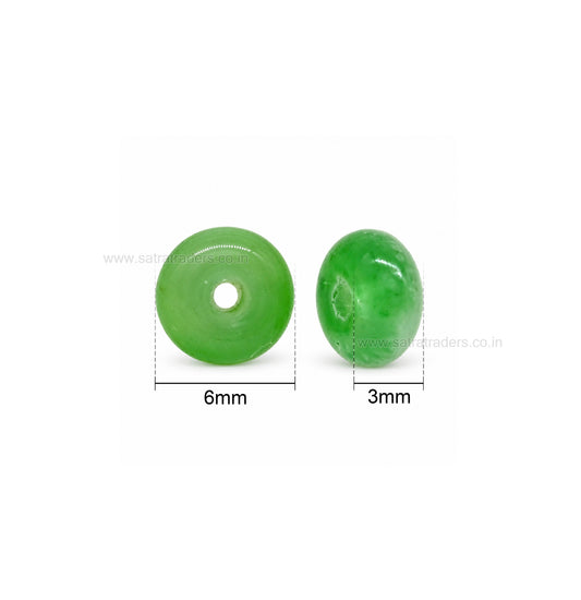 Assorted Rondelle Spacer Glass Beads | GB106