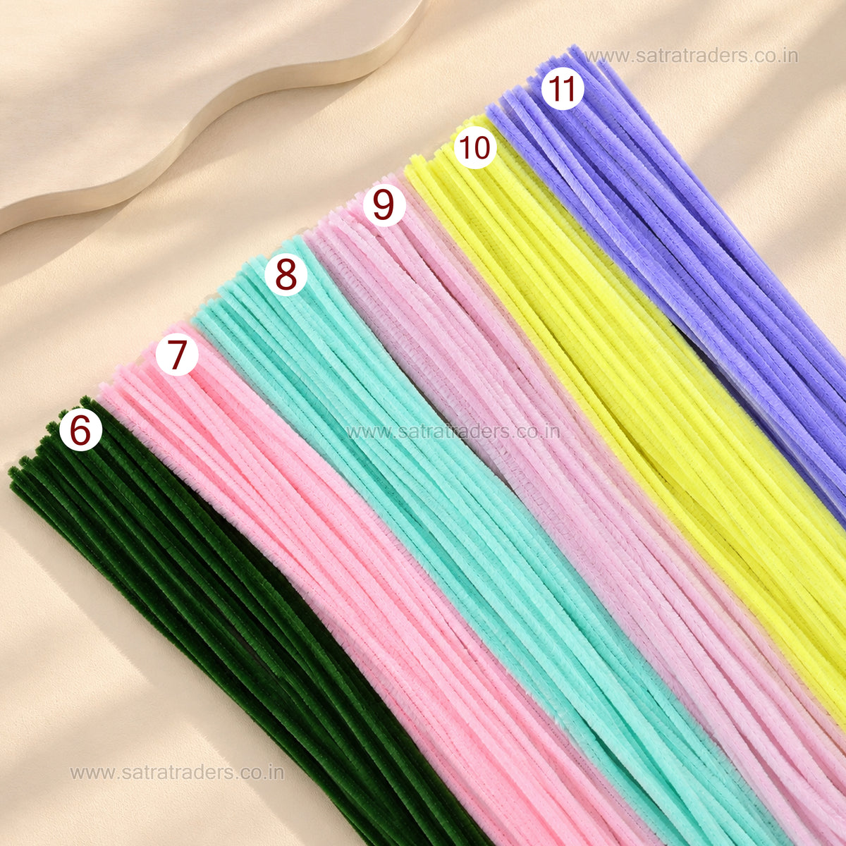 Decorative Cleaner Pipe | Size : 12inch | Qty : 100pcs