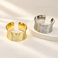 Ribbed Concave Brass Kada | 1pc | K132