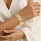 Textured Multi-Strand V-Shape MS Iron Kada | 1pc | K28