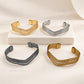 Textured Multi-Strand V-Shape MS Iron Kada | 1pc | K28