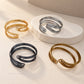 Multi-Layer Swirl Wire MS Iron Kada | 1pc | K72
