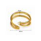 Multi-Layer Swirl Wire MS Iron Kada | 1pc | K72