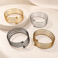 Multi-Layer Spiral Coil MS Iron Kada | 1pc | K02