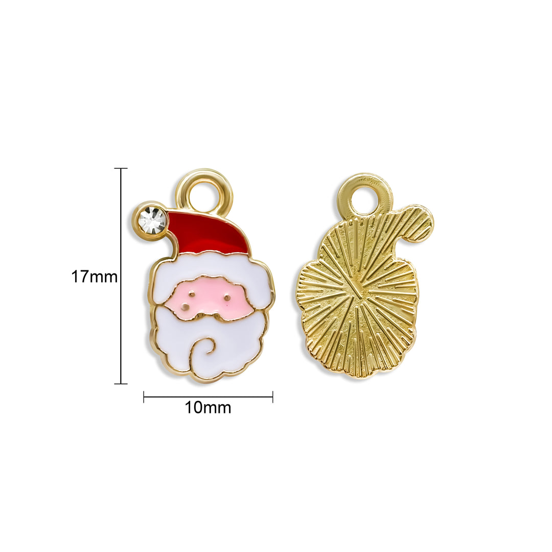 Enamel Charms | Size : 17mm | Qty : 10pcs