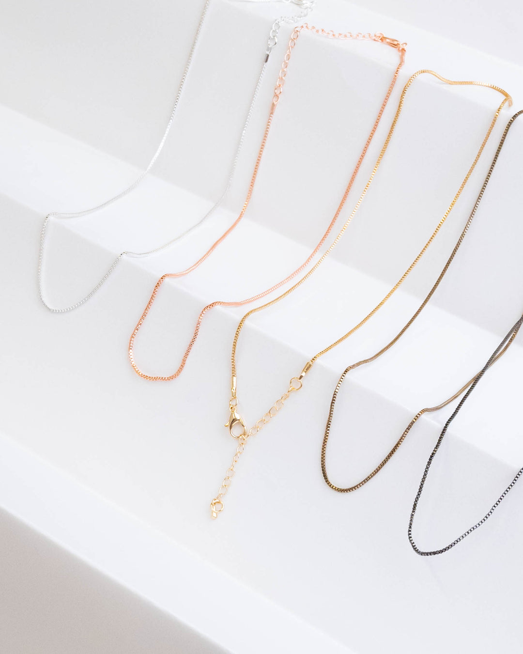 Iron Box Chains (Indian Polish) | Qty : 6pcs | RC01