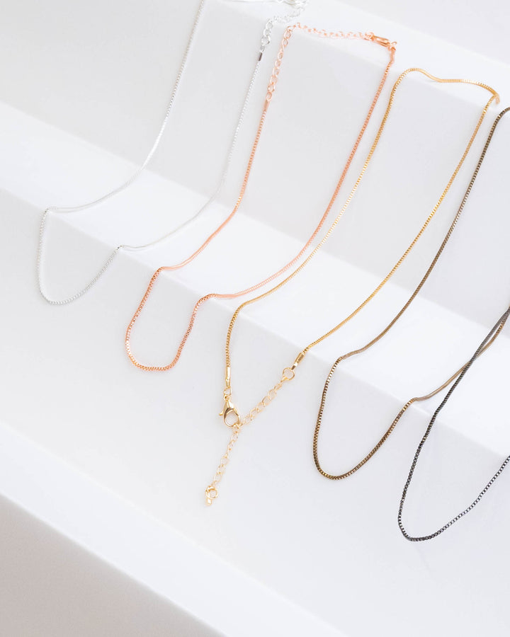 Iron Box Chains (Indian Polish) | Qty : 6pcs | RC01