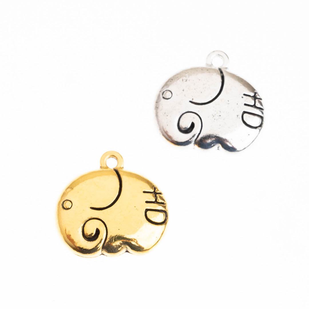 Big Elephant Alloy Charms | Size : 16mm | Qty : 100g
