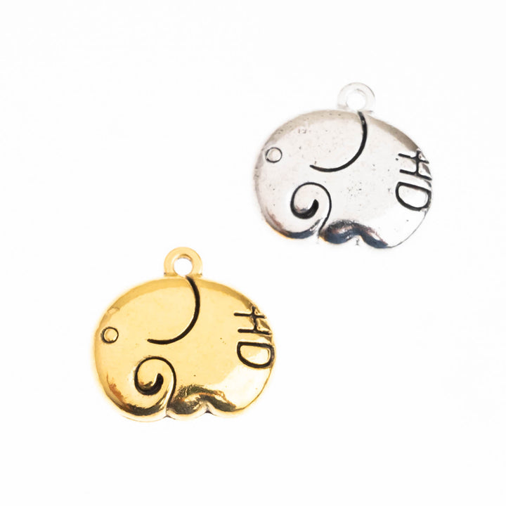Big Elephant Alloy Charms | Size : 16mm | Qty : 100g