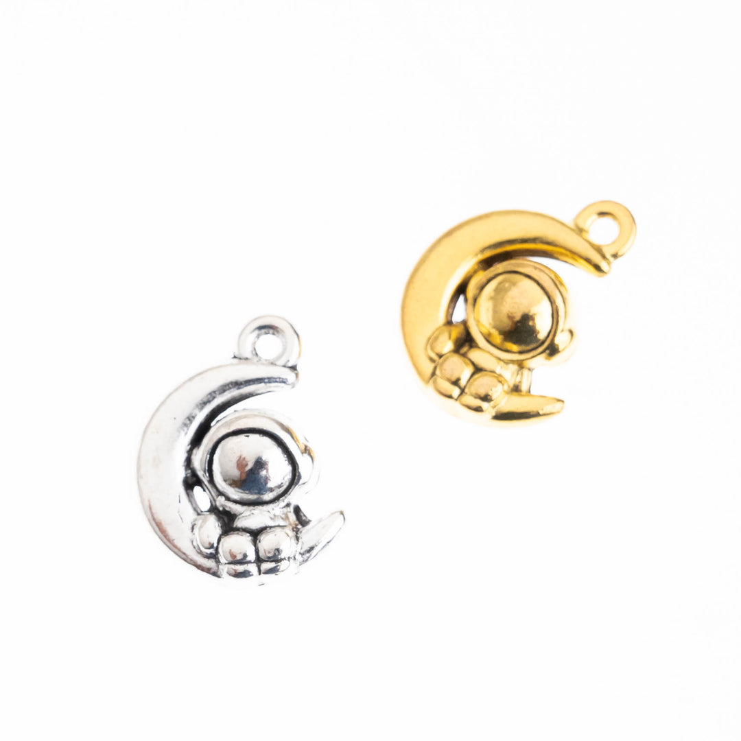 Astronaut Alloy Charms | Size : 12mm | Qty : 100g