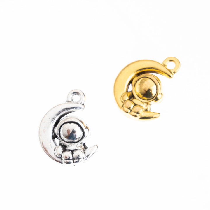 Astronaut Alloy Charms | Size : 12mm | Qty : 100g