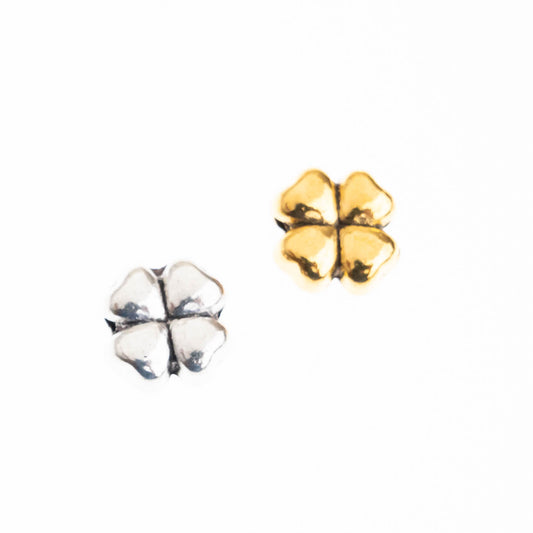 Clover Charms | Size : 8mm | Qty : 100g (approx 100pcs)