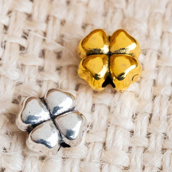 Clover Charms | Size : 8mm | Qty : 100g