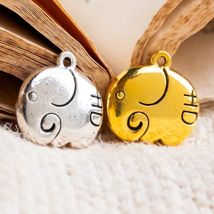 Big Elephant Alloy Charms | Size : 16mm | Qty : 100g