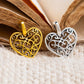 Vintage Heart Alloy Charms | Size : 15mm | Qty : 100g