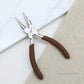 Dual-Step Round Nose Jewelry Pliers with Comfort Grip Handle | Qty : 1 | P29