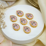 Teardrop Meenakari Beads | Size : 16mm | Qty : 12pcs | MKB115