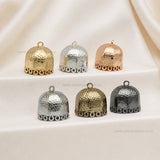 Hexagon Designer Jhumki | Size : 20mm | Qty : 6pcs-3pair | EF92