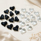Heart Shape Plastic Beads | Size : 17mm | PB52