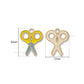 Enamel Scissors Charm Pendant | Size : 20mm | Qty : 10pcs | CHE202