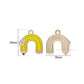 Rainbow Arc Pencil Enamel Charm| Size : 20mm | Qty : 10pcs | CHE204