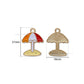 Vibrant Enamel Beach Umbrella Charm | Size : 21mm | Qty : 10pcs | CHE205