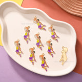 Enamel Basketball Dunk Charm | Size : 36mm | Qty : 10pcs | CHE208