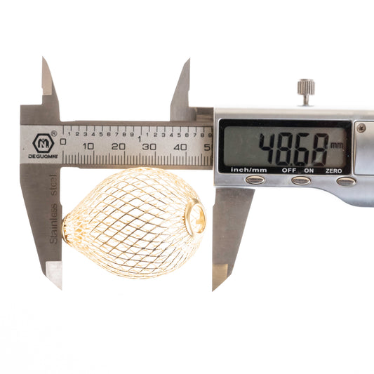 Metal Art for Diy Craft Making Toran Wall Hangings Making  | Size : 48mm | Qty : 4pcs | MA421