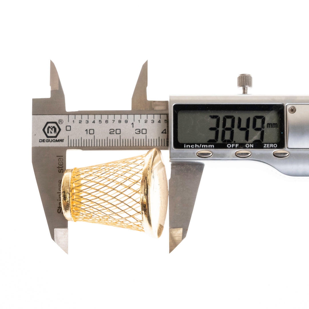 Metal Art for Diy Craft Making Toran Wall Hangings Making  | Size : 38mm | 06pcs | MA417