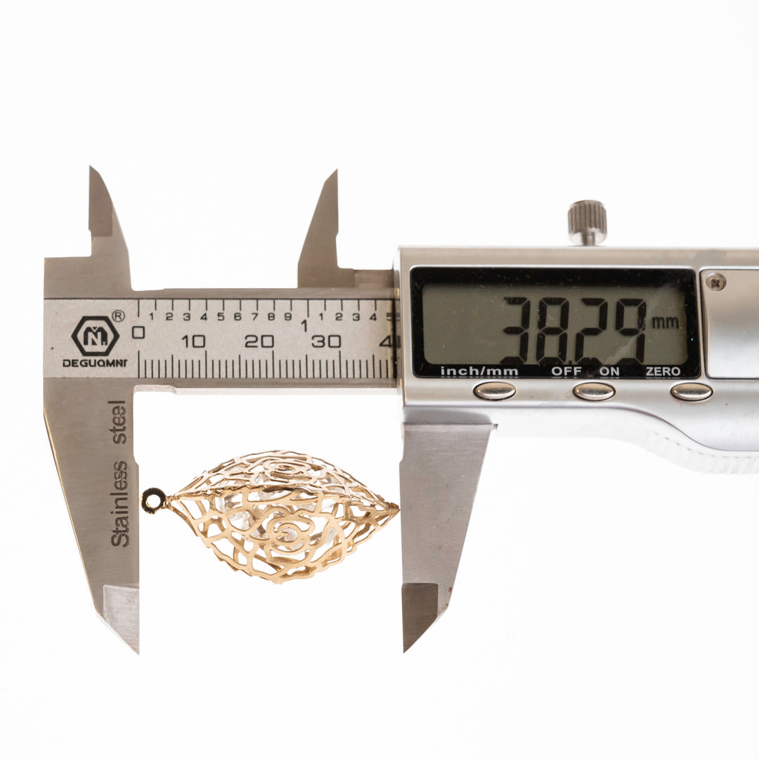 Diamond Metal Art Pendant for Diy Craft Making Toran Wall Hangings Making  | Size : 30mm | 20pcs | MA408