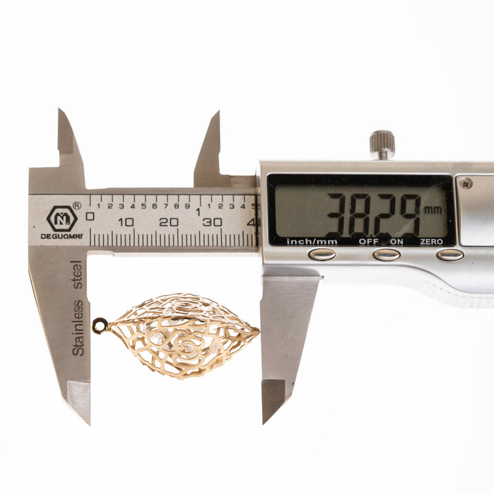 Diamond Metal Art Pendant for Diy Craft Making Toran Wall Hangings Making  | Size : 30mm | 20pcs | MA408